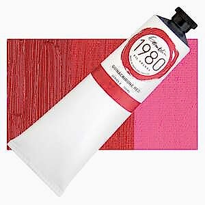 Gamblin 1980 Artist Seri Yağlı Boya 150 Ml Seri 2 Quinacridone Red - Gamblin