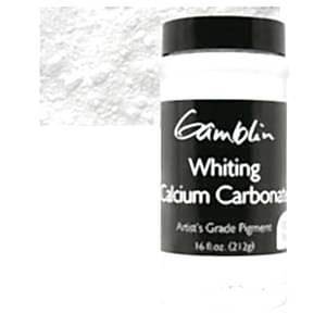 Gamblin Pigment 212gr Whiting Calcium Carbonate - Gamblin