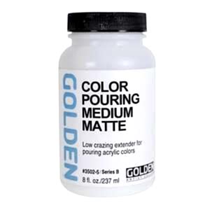 Golden Akrilik Medium 237 Ml Seri B Color Pouring Medium Matte - Golden
