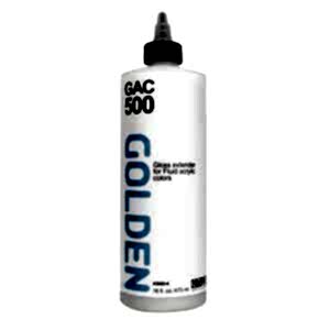 Golden GAC 500 Self-Leveling Acrylic Polymer Mediums 473 Ml - Golden