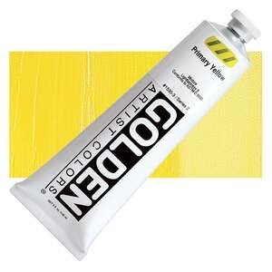 Golden Heavy Body Akrilik Boya 148 Ml Seri 2 Primary Yellow - Golden
