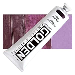 Golden Heavy Body Akrilik Boya 148 Ml Seri 3 Cobalt Violet Hue - Golden