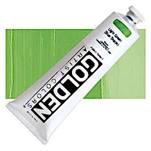 Golden Heavy Body Akrilik Boya 148 Ml Seri 3 Light Green Blue Shade - Golden