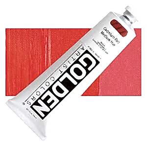 Golden Heavy Body Akrilik Boya 148 Ml Seri 4 Cadmium Red Medium Hue - Golden