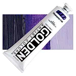 Golden Heavy Body Akrilik Boya 148 Ml Seri 4 Ultramarine Violet - Golden
