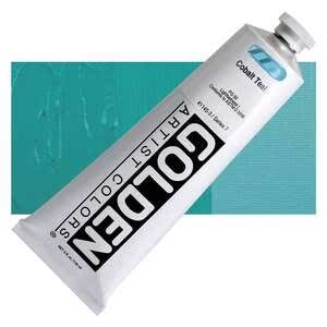 Golden Heavy Body Akrilik Boya 148 Ml Seri 7 Cobalt Teal - Golden