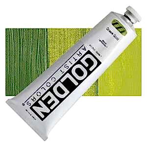Golden Heavy Body Akrilik Boya 148 Ml Seri 7 Green Gold - Golden