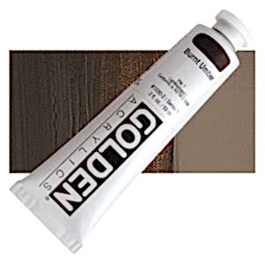 Golden Heavy Body Akrilik Boya 59 Ml Seri 1 Burnt Umber - Golden