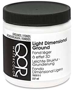 Golden QOR Water Color Medium 237 Ml Light Dimensional Ground - QOR
