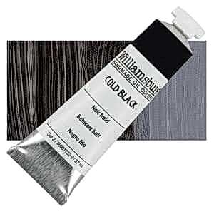 Golden Williamsburg El Yapımı Yağlı Boya 150 Ml S2 Cold Black - Williamsburg