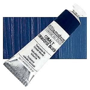Golden Williamsburg El Yapımı Yağlı Boya 37 Ml S7 Cobalt Turquoise Bluish - Williamsburg