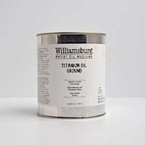 Golden Williamsburg Oil Color Medium 946 Ml Titanium Oil Ground - Williamsburg