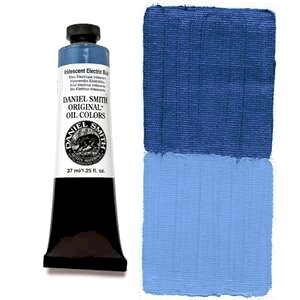 Daniel Smith Original El Yapımı Yağlı Boya 37 Ml Seri 3 Iridescent Electric Blue - Daniel Smith