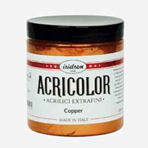 Iridron Acricolor Akrilik Boya 250 ML Copper - Iridron
