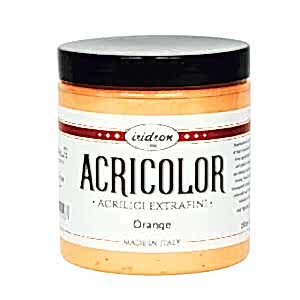 Iridron Acricolor Akrilik Boya 250 ML Orange - Iridron