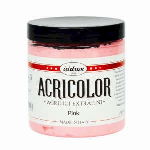 Iridron Acricolor Akrilik Boya 250 ML Pearlescent Pink - Iridron