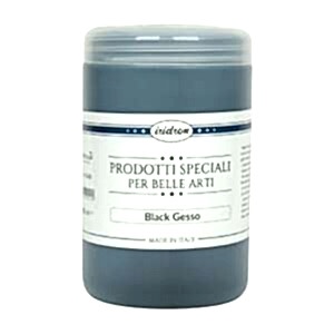 Iridron Medium 1000 ML Black Gesso - Iridron