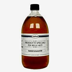 Iridron Medium 1000 ML Boiled Linseed Oil - Iridron