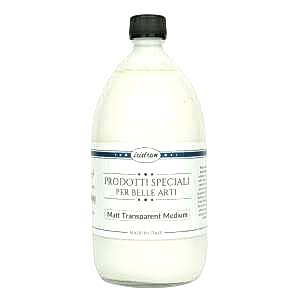 Iridron Medium 1000 ML Transparent Acrylic Medium Matt - Iridron