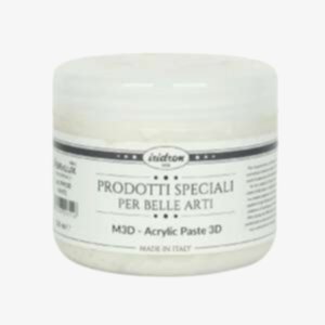 Iridron Medium 250 ML Acrylic Paste White - Iridron