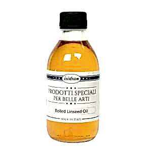 Iridron Medium 250 ML Boiled Linseed Oil - Iridron