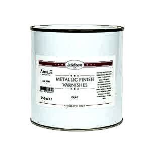 Iridron Medium 750 ML Metallic Finish Varnishes Gold - Iridron