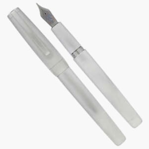 J.Herbin Prestige Clipper Fırçalanmış Paladyum Gövdeli F Titanyum Uçlu Dolma Kalem - J.Herbin