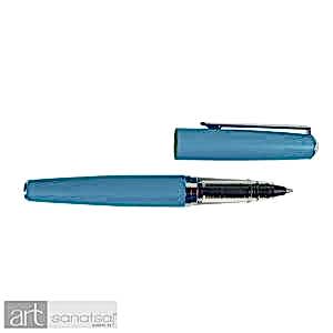 Jhr 21613T Mavi Metal Gövdeli Roller Kalem - J.Herbin