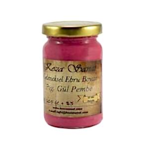 Koza Geleneksel Ebru Boyası 105 Ml Pigment Gülpembe - Koza