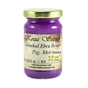 Koza Geleneksel Ebru Boyası 105 Ml Pigment Violet - Koza