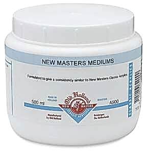 Old Holland Medium 500 Ml Heavy Gel Medium Matt - Old Holland