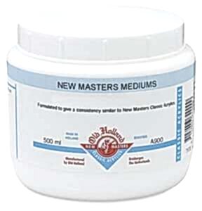 Old Holland Medium 500 Ml High Build Gel Medium Matt - Old Holland