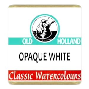 Old Holland Tablet Suluboya Seri 1 Opaque White - Old Holland