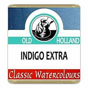 Old Holland Tablet Suluboya Seri 2 İndigo Extra - Old Holland