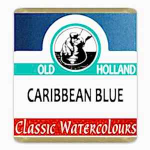 Old Holland Tablet Suluboya Seri 3 Caribbean Blue - Old Holland