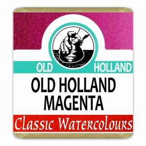 Old Holland Tablet Suluboya Seri 4 Old Holland Magenta - Old Holland