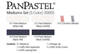PanPastel Ultra Soft Artist Pastel Yardımcı Boya Malzemeleri 5'li Set 30005 - 3
