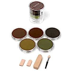 PanPastel Ultra Soft Artist Pastel Boya Earth 5'li Set 30058 - PanPastel