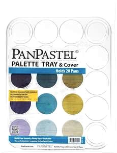 PanPastel Ultra Soft Artist Pastel Boya Tepsisi ve Tutucu Kapak 20'Li Boş Palet 35020 - PanPastel
