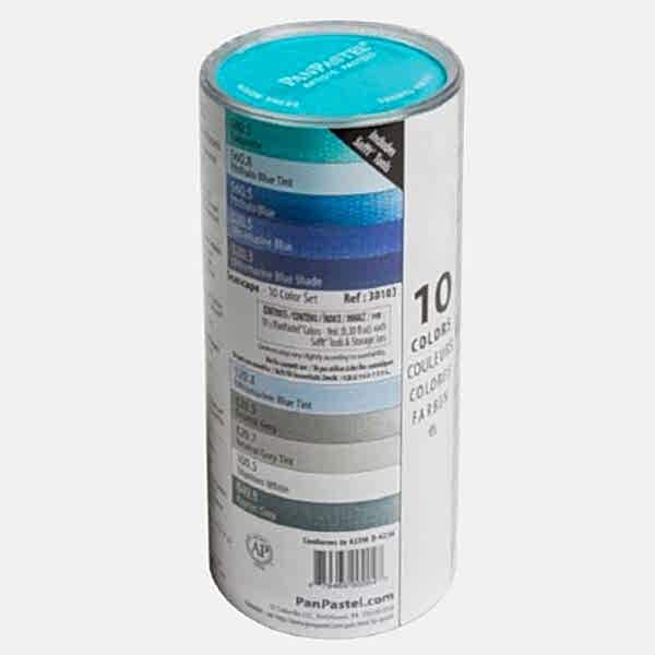 PanPastel Ultra Soft Artist Pastel Boya Seascape 10'lu Set 30103 - 2