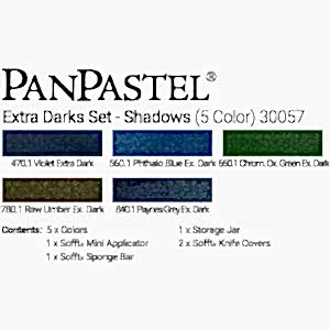 PanPastel Ultra Soft Artist Pastel Boya Shadow 5'li Set 30057 - 3