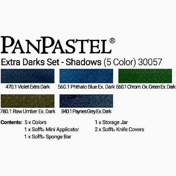 PanPastel Ultra Soft Artist Pastel Boya Shadow 5'li Set 30057 - 3