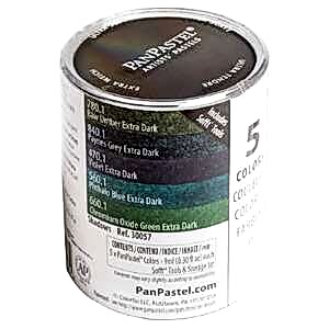 PanPastel Ultra Soft Artist Pastel Boya Shadow 5'li Set 30057 - 2