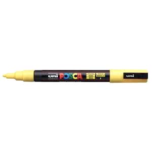 Uni Posca PC-3M Fine Marker 0.9-1.3 mm Yellow - Uni