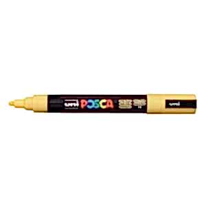 Uni Posca PC-5M Medium Marker 1.8-2.5 mm Straw Yellow - Uni