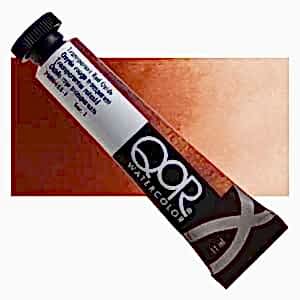 Qor Tüp Suluboya 11 Ml Seri 1 Transparent Red Oxide - QOR
