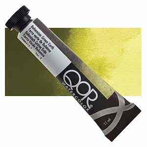Qor Tüp Suluboya 11 Ml Seri 2 Bohemain Green Earth - QOR