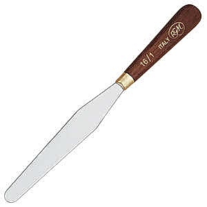 Rgm Lama Inox Manico Spatula No: 16-1 - RGM