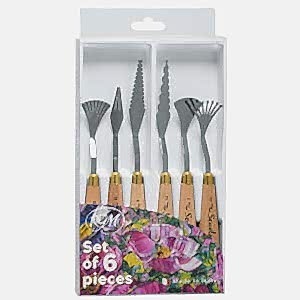 Rgm School Line New Age Spatula 6'Lı Set - RGM