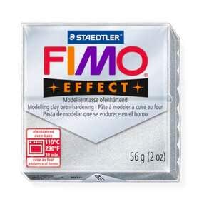 Staedtler Fimo Effectt Modelleme Kili 57Gr 81 Metallic Silver - Staedler